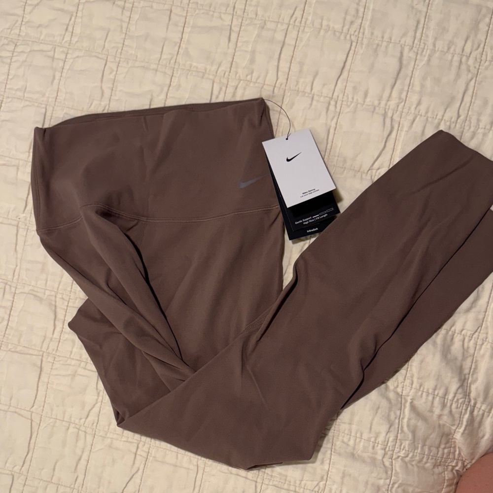 Nike Brown High-Rise Leggings - Picture 3 of 6